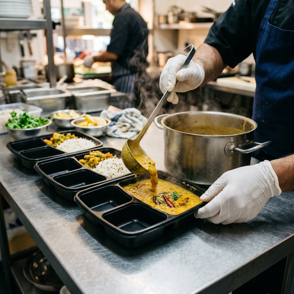 Hygienic food preparation
