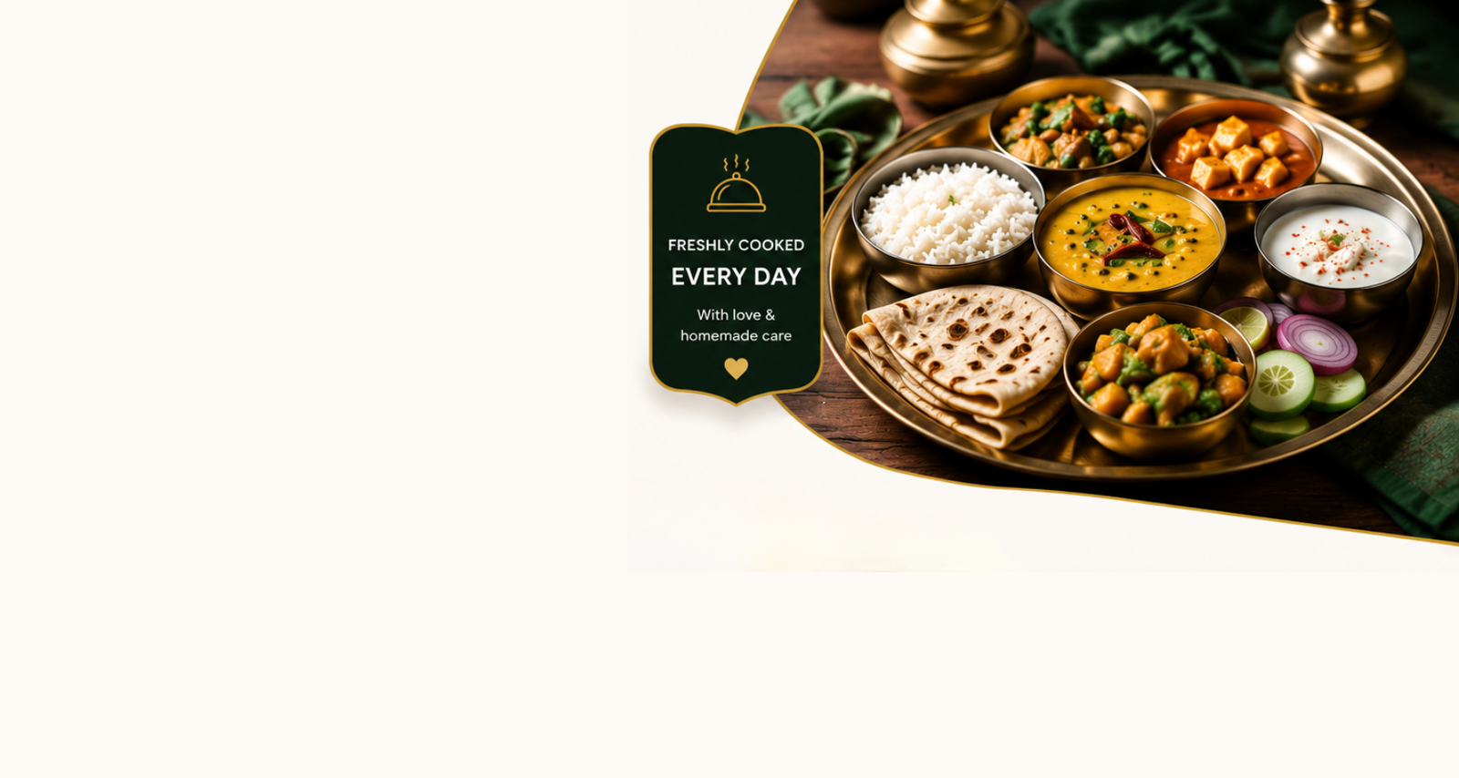 Premium Indian Thali